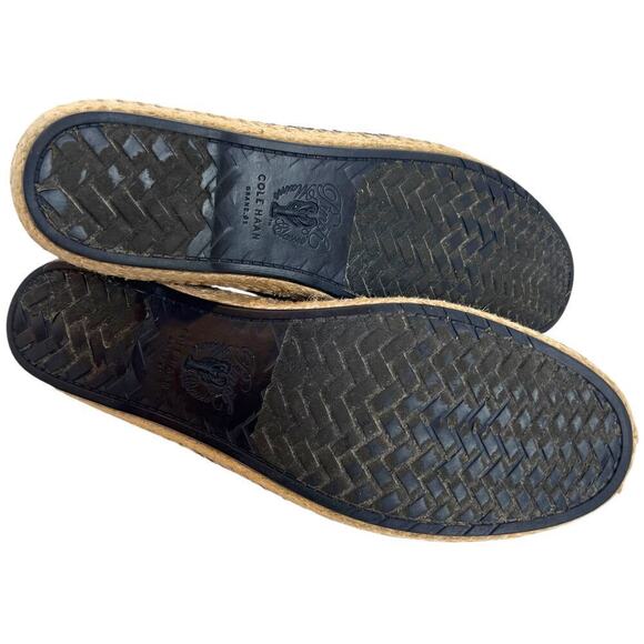 COLE HAAN Cloudfeel Stitchlite Espadrille in Navy Blue Fabric Women's 9.5B - Picture 12 of 13